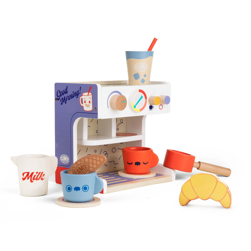 CAMP A LATTE FUN Wooden Playset