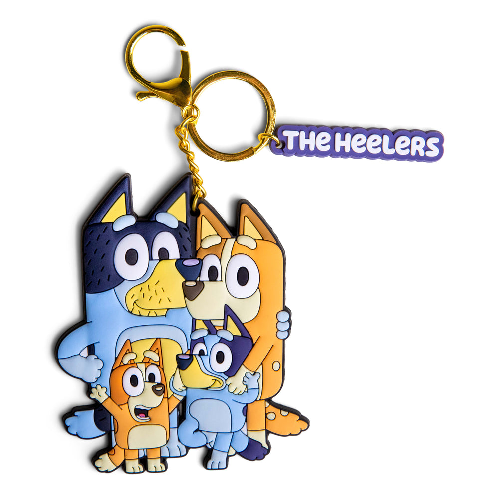 Bluey x CAMP Heeler Family Keychain