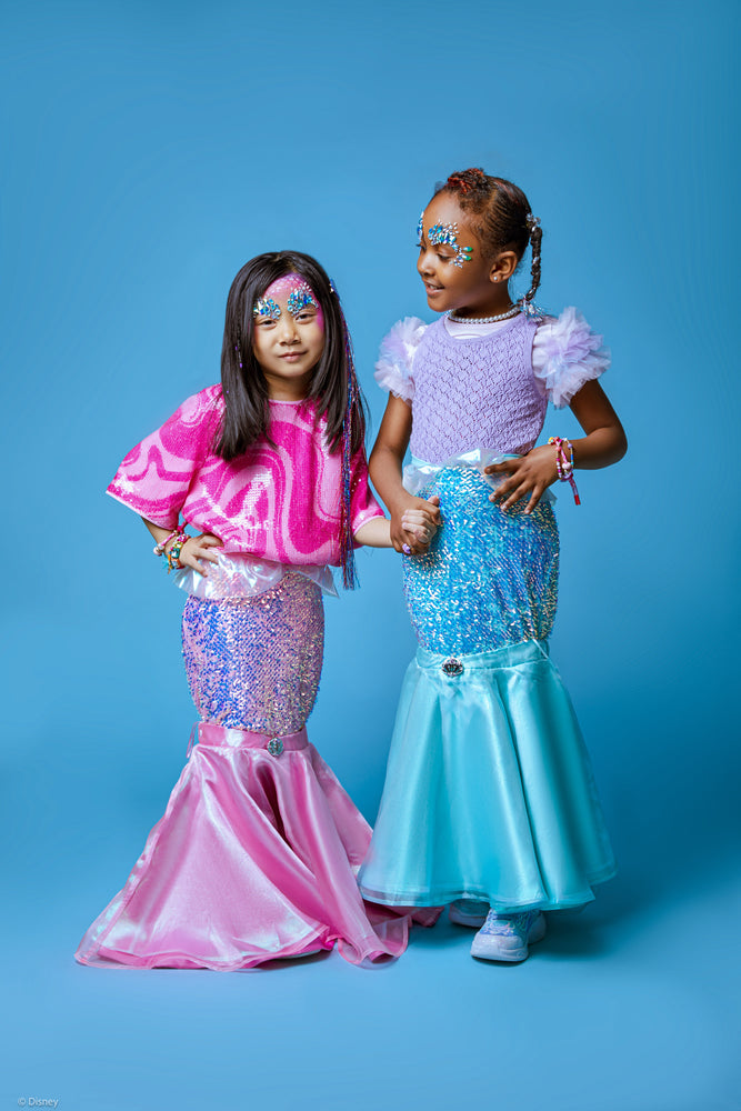 Disney's The Little Mermaid x CAMP Transforming Little Mermaid Skirt Pink