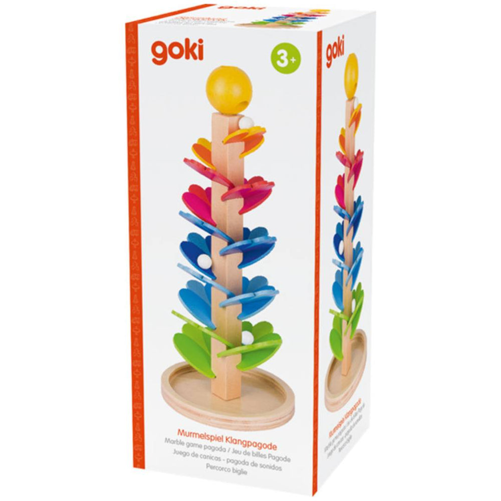 Goki Pagoda Marble Game