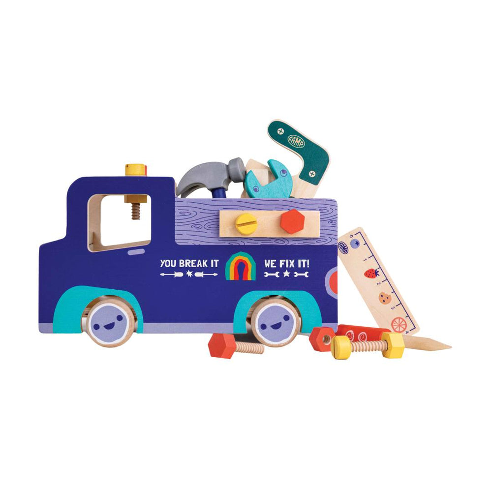 CAMP FIX-IT MOBILE Wooden Playset