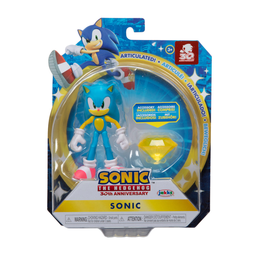 Sonic 4" Figures W6 - Sonic