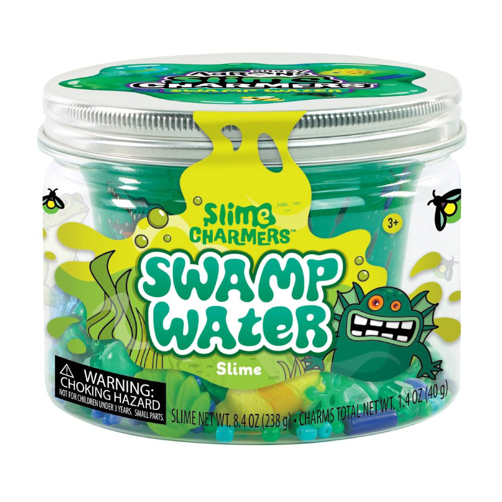 Slime Containers with Lids - 8 Pack Clear Plastic Jars for Kids