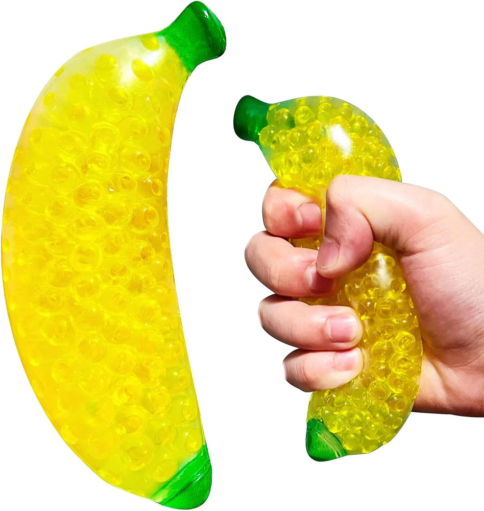 Banana Plush Toy Stuffed Banana Pretend Food Playfood 