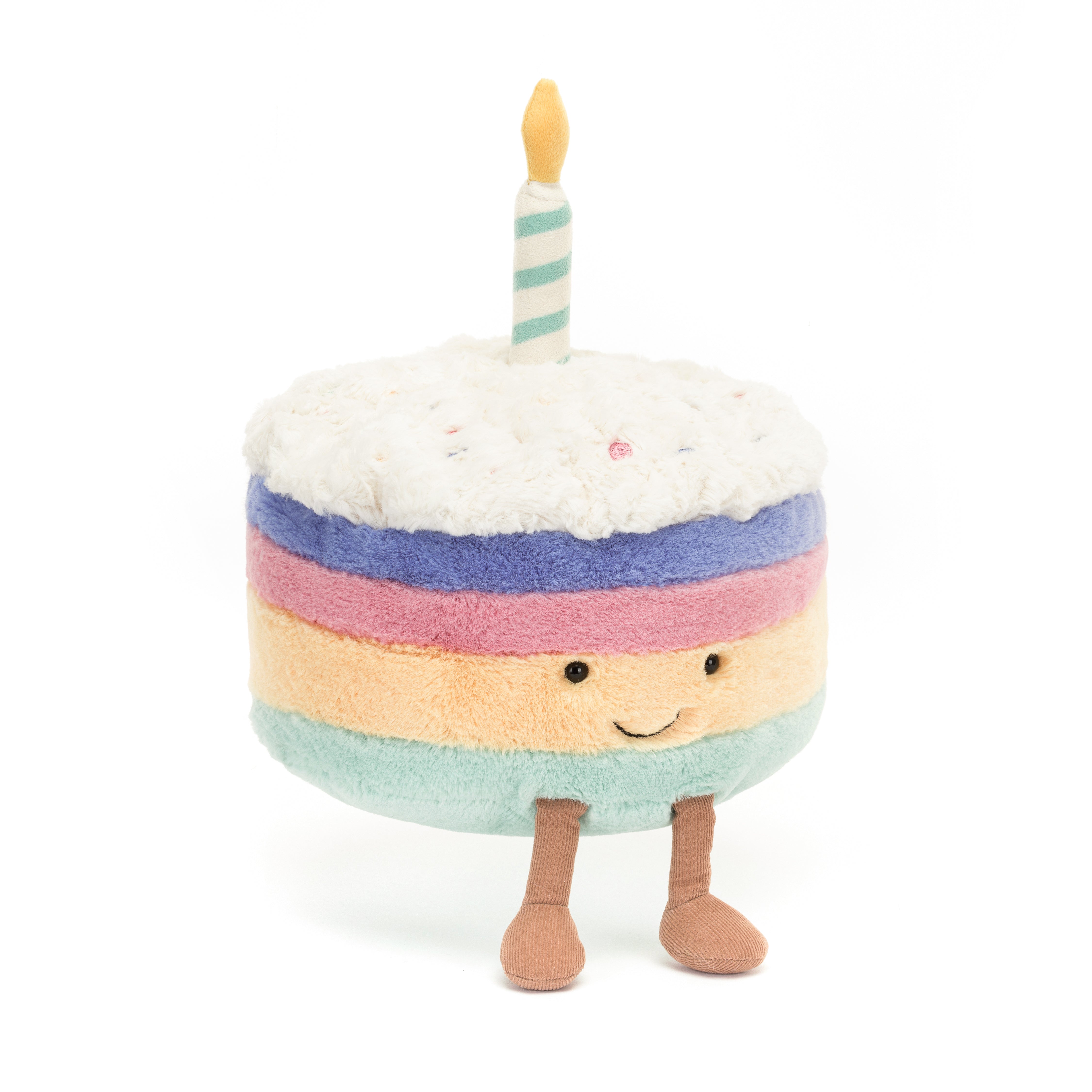 JellyCat Amuseable Rainbow Birthday Cake | Camp
