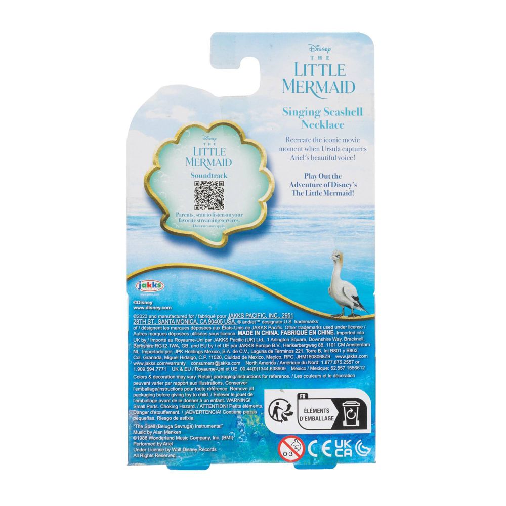Disney The Little Mermaid Ariel Seashell Necklace Toy Lights & Sounds New |  eBay