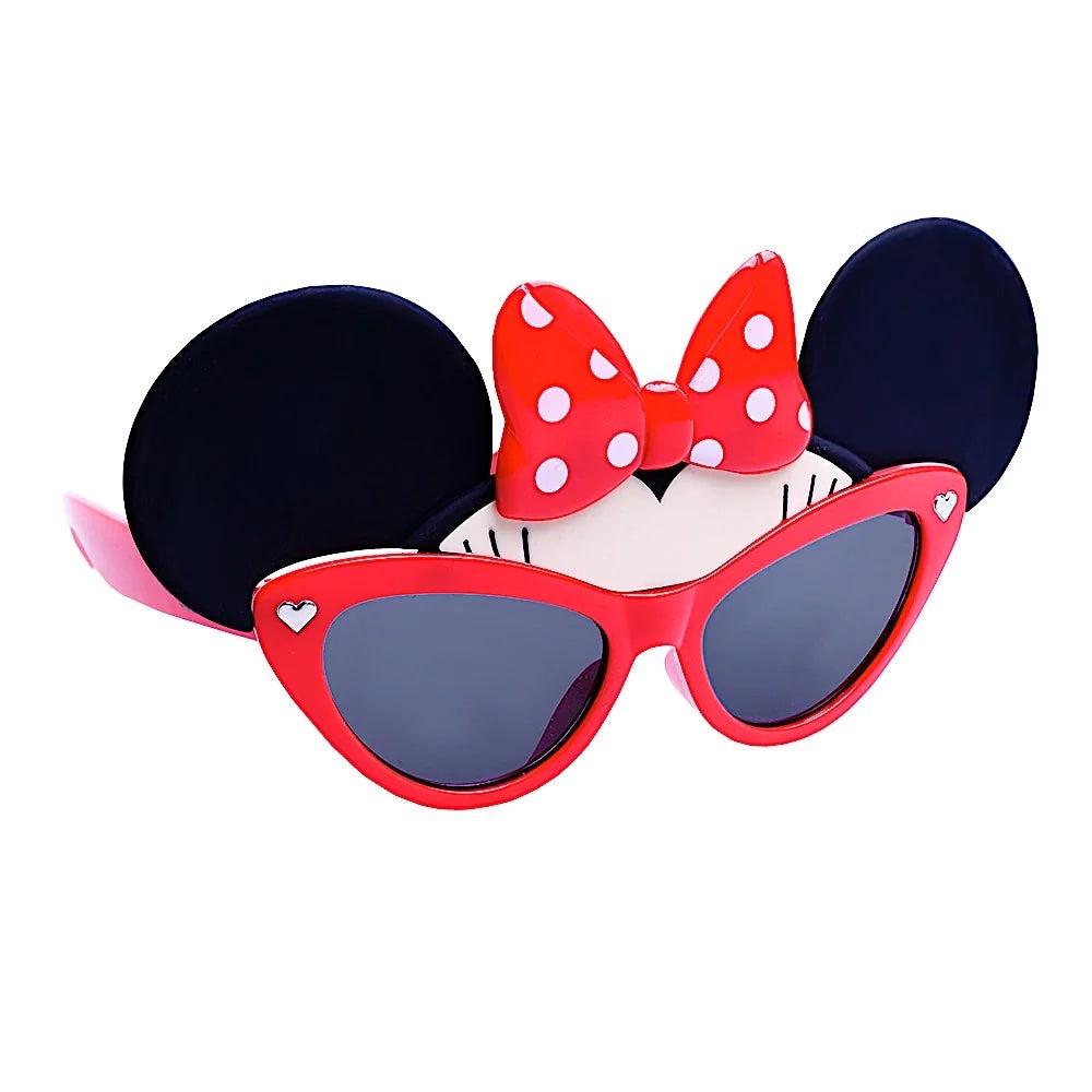 Lil' Characters Red Minnie Glasses Sun-Staches
