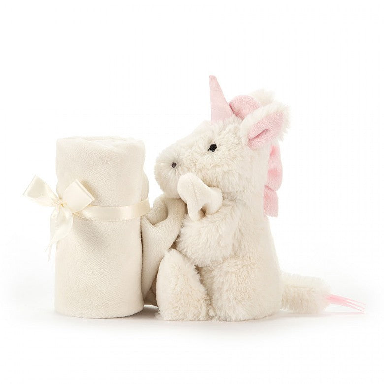 JellyCat Bashful Unicorn Soother 14"