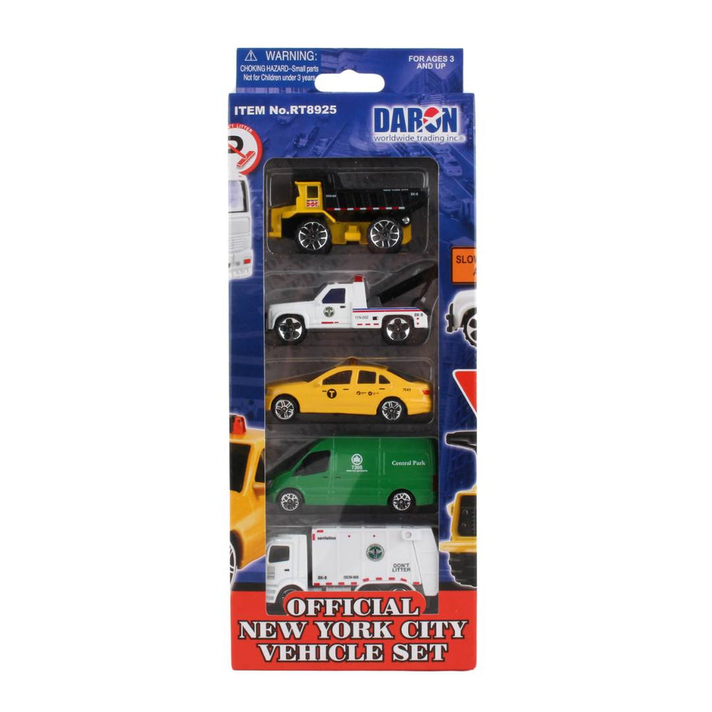 Daron Official NYC Vehicle Set