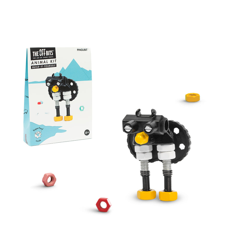 Offbits Penguin model kit with Super Tool