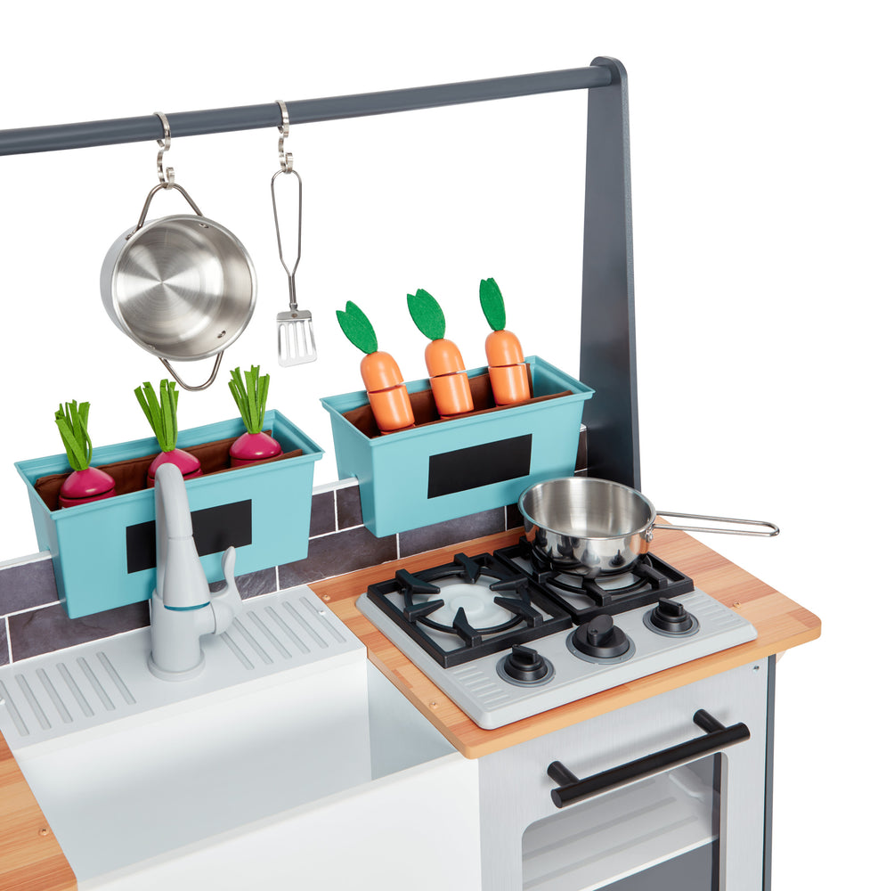 KidKraft Farm to Table Play Kitchen with EZ Kraft Assembly™