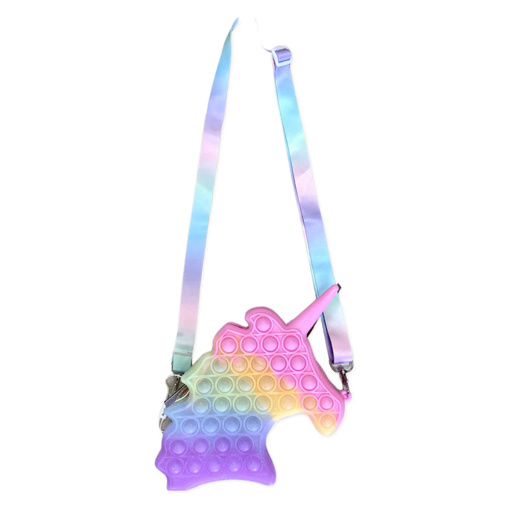 Bari Lynn In N Out Rainbow Unicorn Bag