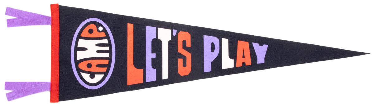 CAMP Pennant - "Let's Play"