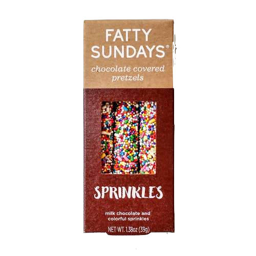 Sprinkles Pretzels Bark