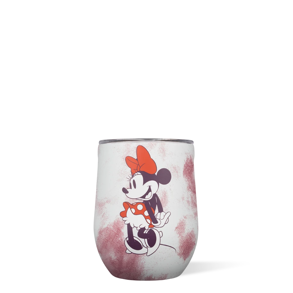 Stemless - 12oz Disney Minnie- Tie Dye