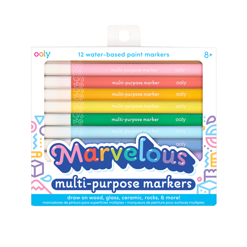 Ooly Marvelous Multi Purpose Paint Markers