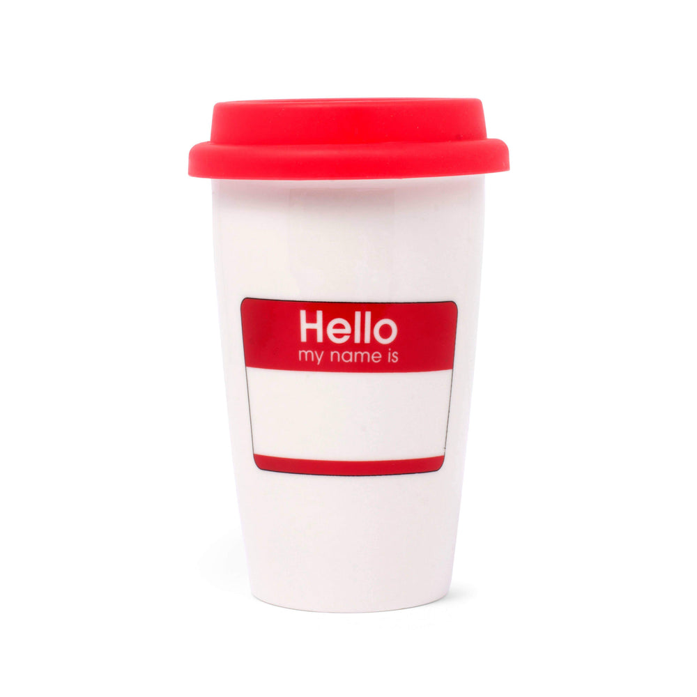 Thumbs Up UK - "My Name Is" Travel Mug