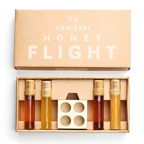 Bee Raw - 4 Wildflower Varietal Honey Flight