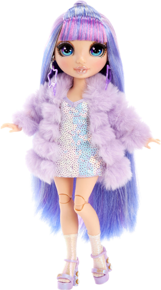 Rainbow High Fantastic Fashion Violet Willow - Purple 11” Fashion Doll