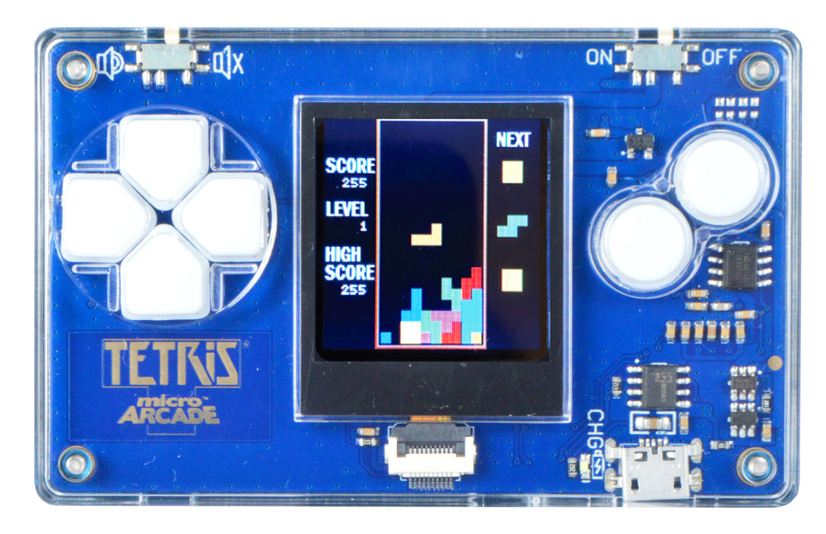 MicroArcade Tetris