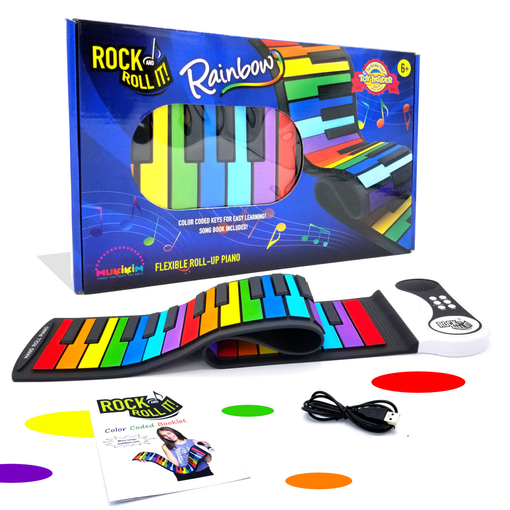 Mukikim Rock & Roll It Rainbow Piano