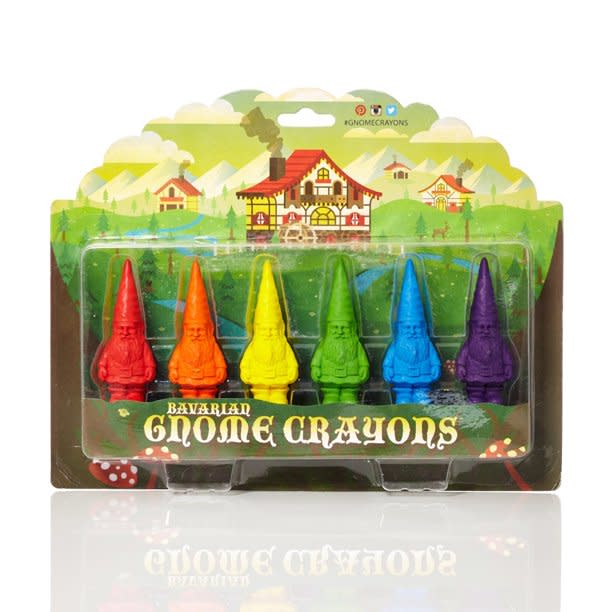 FCTRY Gnome Crayons Set of 6