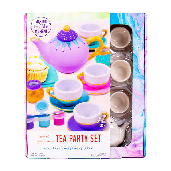 Making in the Moment Paint-Your-Own Tea Party Set