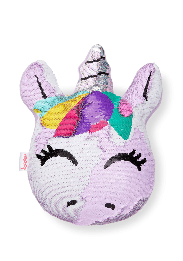 iScream Reversible Sequin Unicorn Pillow