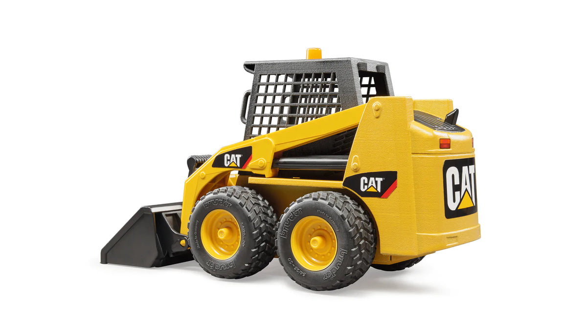 Bruder CAT Skid Steer With Wheels