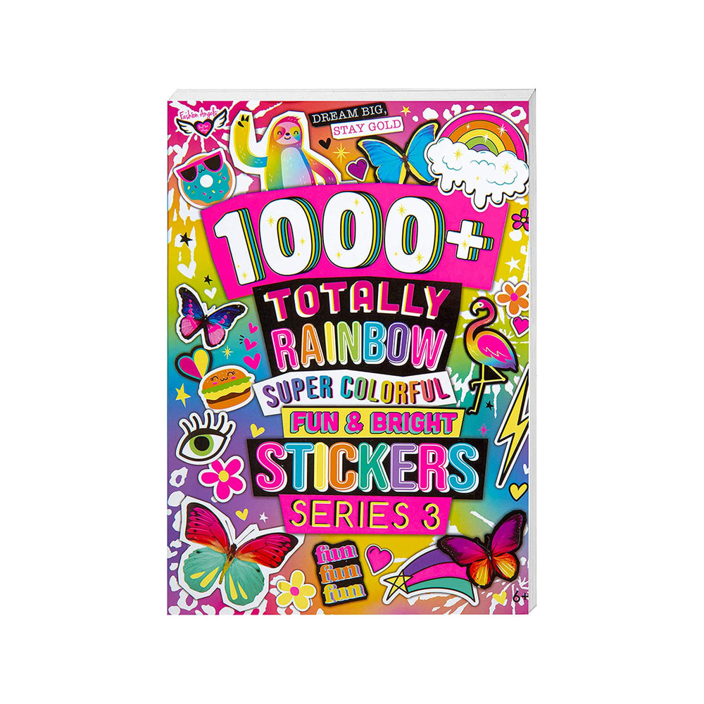 Fashion Angels, Sticker Book, Totally Rainbow