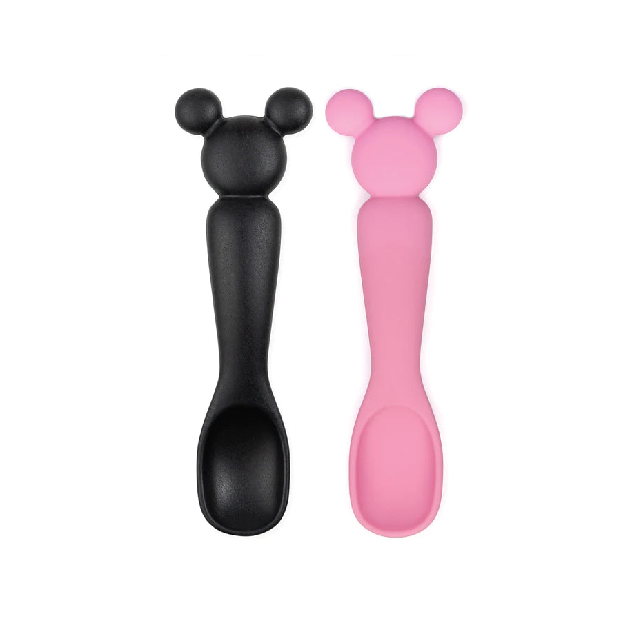 Disney Silicone Dipping Spoons 2 Pack Black Pink