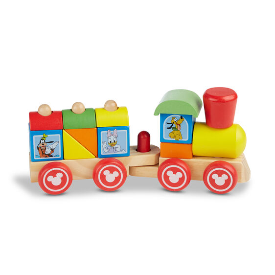 Mickey Mouse & Friends Wooden Stacking Train