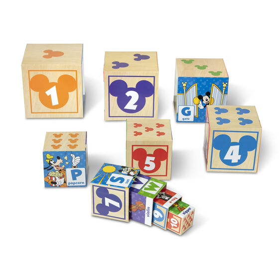 Mickey Mouse ABC-123 Nesting & Stacking Blocks