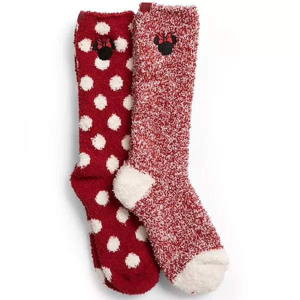 CozyChic Classic Disney Women's Minnie 2pack Sock