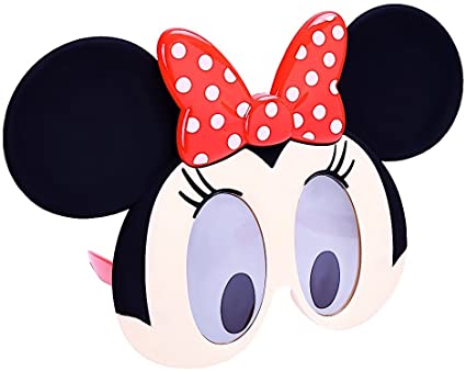 Minnie Mouse Face Sun-Staches