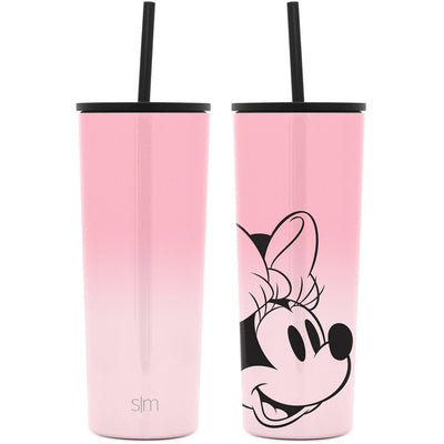 Disney Classic Simple Modern 24oz Stainless Steel Tumbler with Lid & Straw
