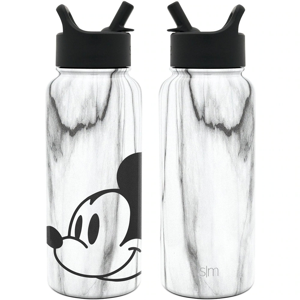 Simple Modern Summit 32oz Stainless Steel Water Bottle with Straw Lid Minnie Mouse Blue