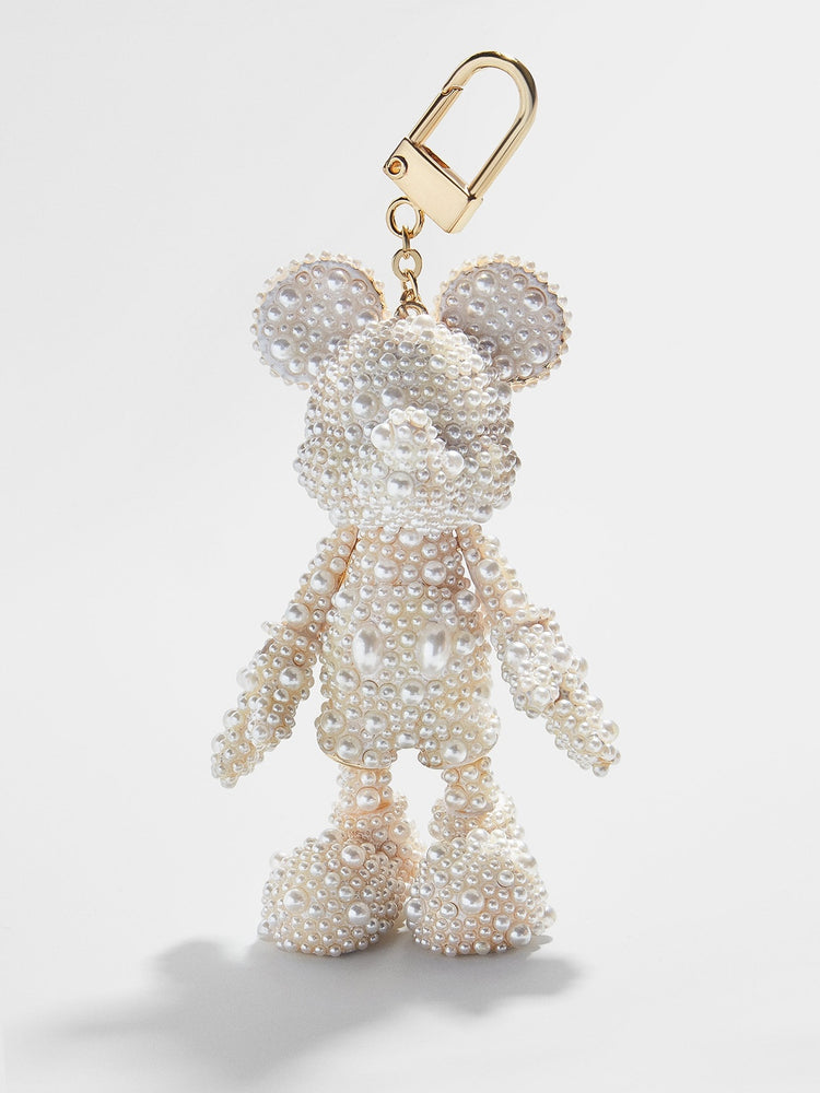 Mickey Mouse Disney Bag Charm: Pearl