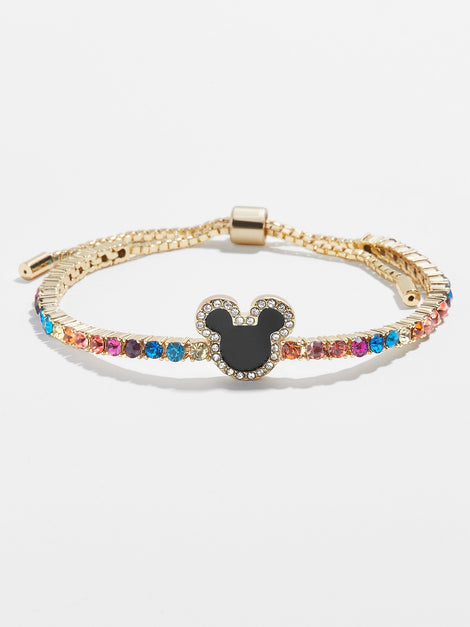 Mickey Mouse Disney Tennis Bracelet Rainbow | Camp
