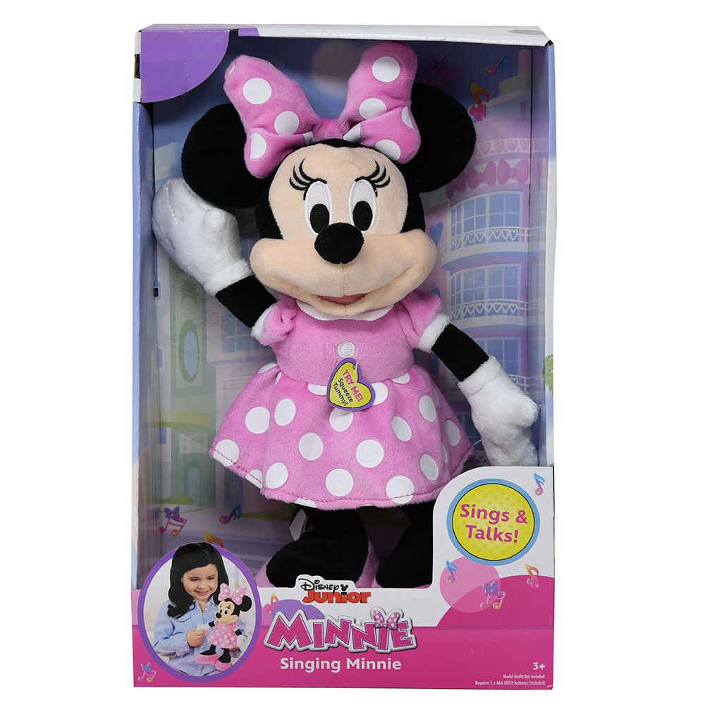 Disney Plush Minnie in Pink In Open Platform Box