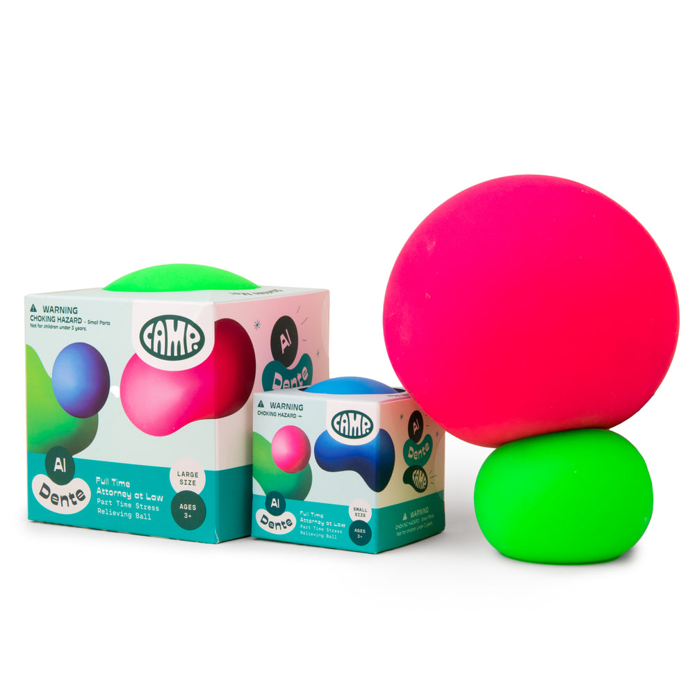 Al Dente - Large Stretchi Neon Pink Ball
