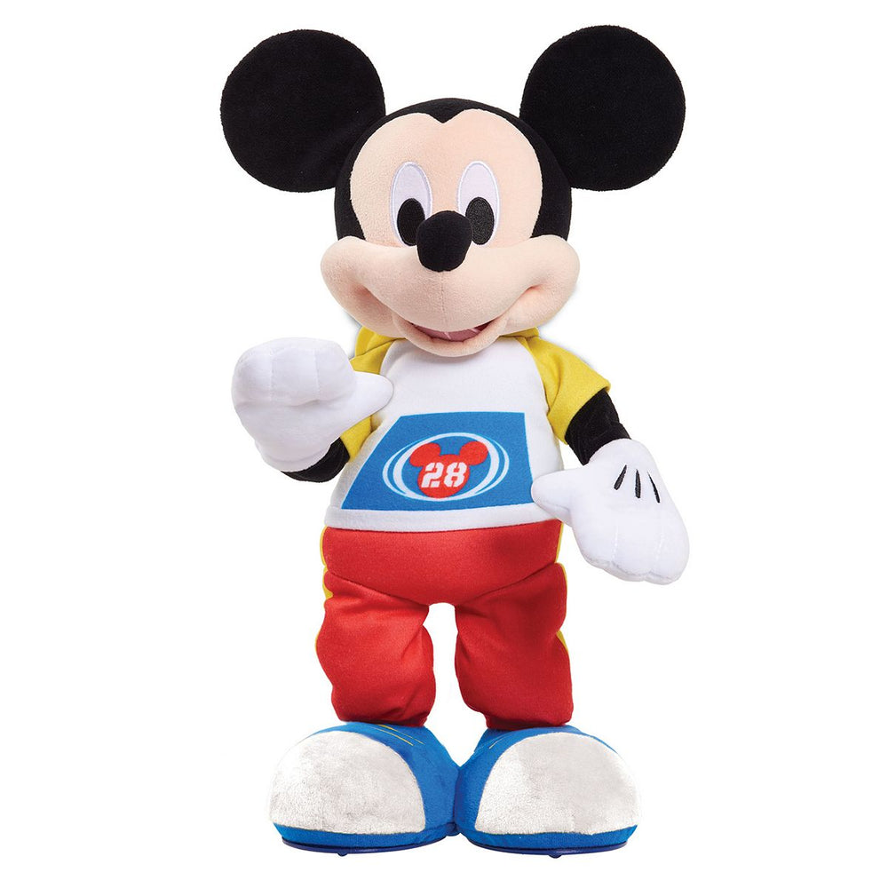 Mickey Mouse Stretch Break Feature Plush