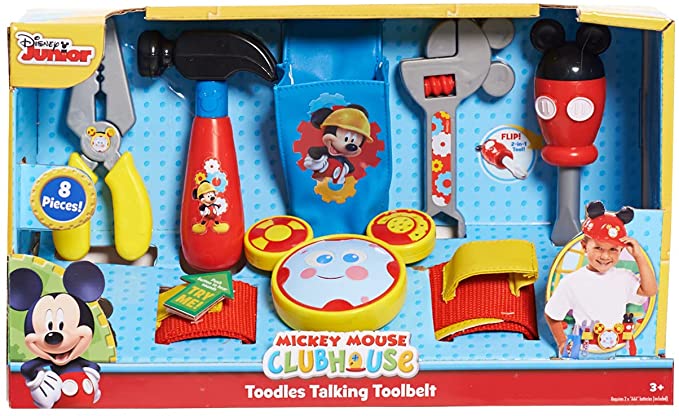 Just Play Disney Mickey Toodles Talk'n Toolbelt