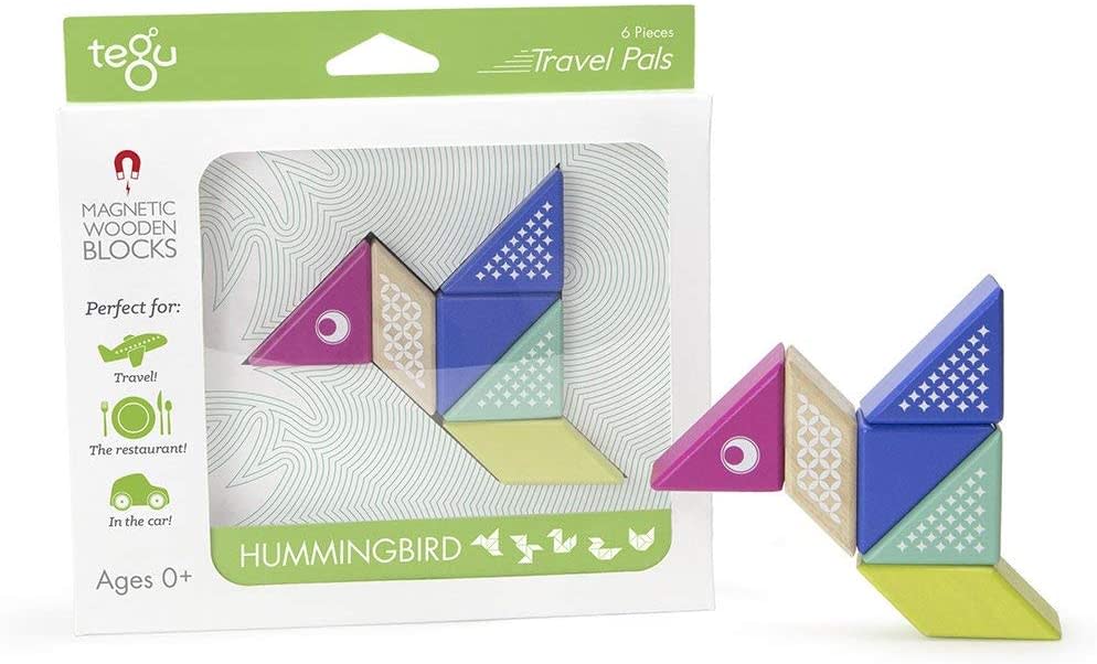 Tegu Travel Pals - Hummingbird 6-Piece Set