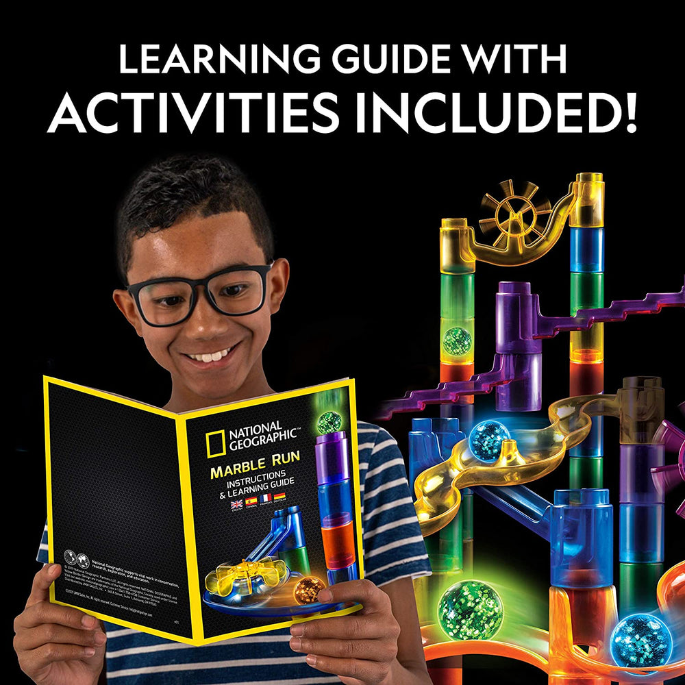 National Geographic Glow in the Dark Marble Run