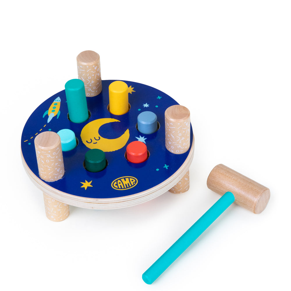 CAMP Whack-A Hole Wooden Pounding Toy