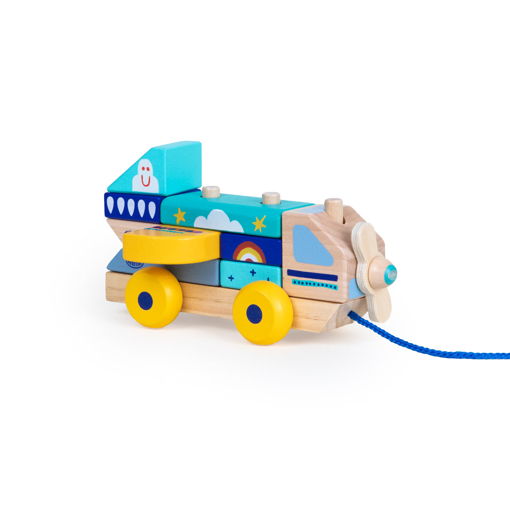 CAMP Stacking Pull Toy - Plane