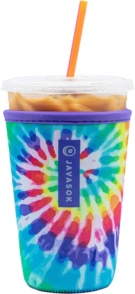 JavaSok Medium Tie Dye Rainbow