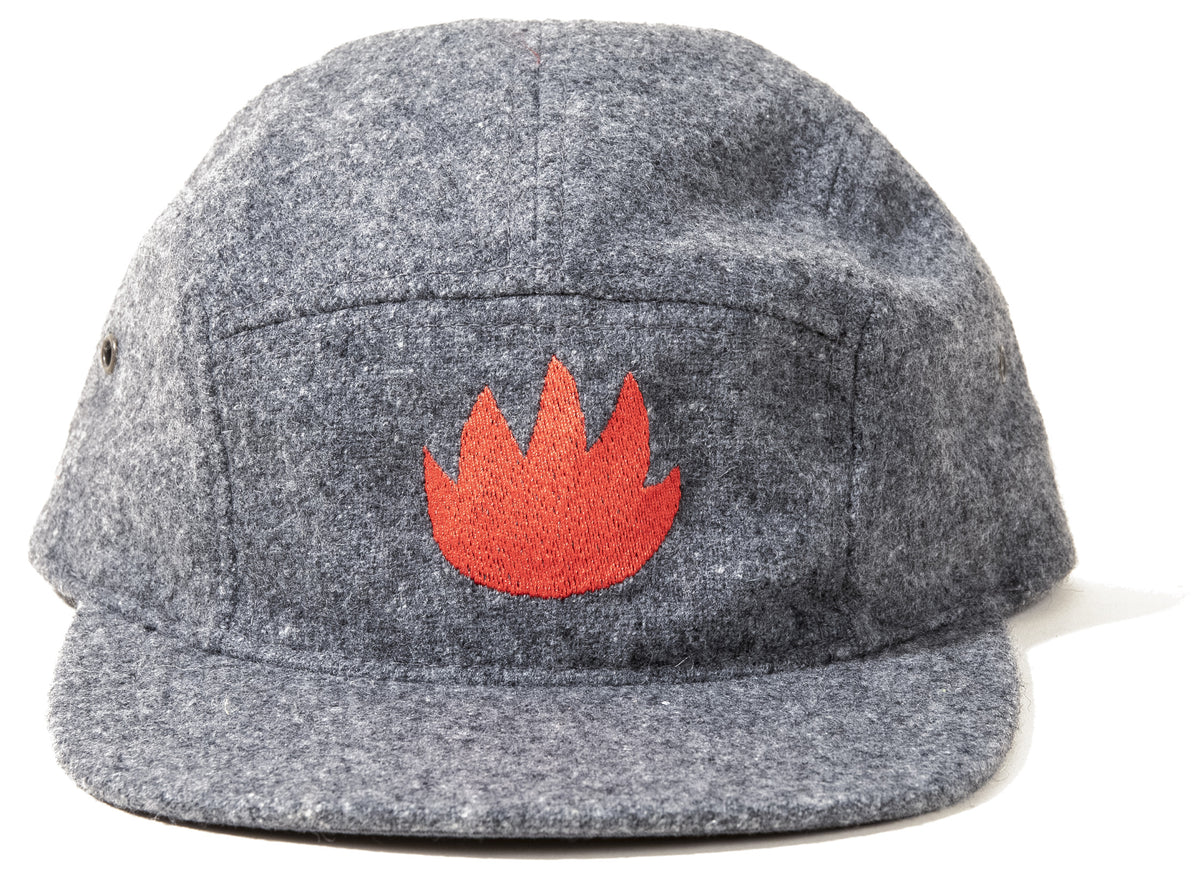 Camp Youth Fire Cap Grey