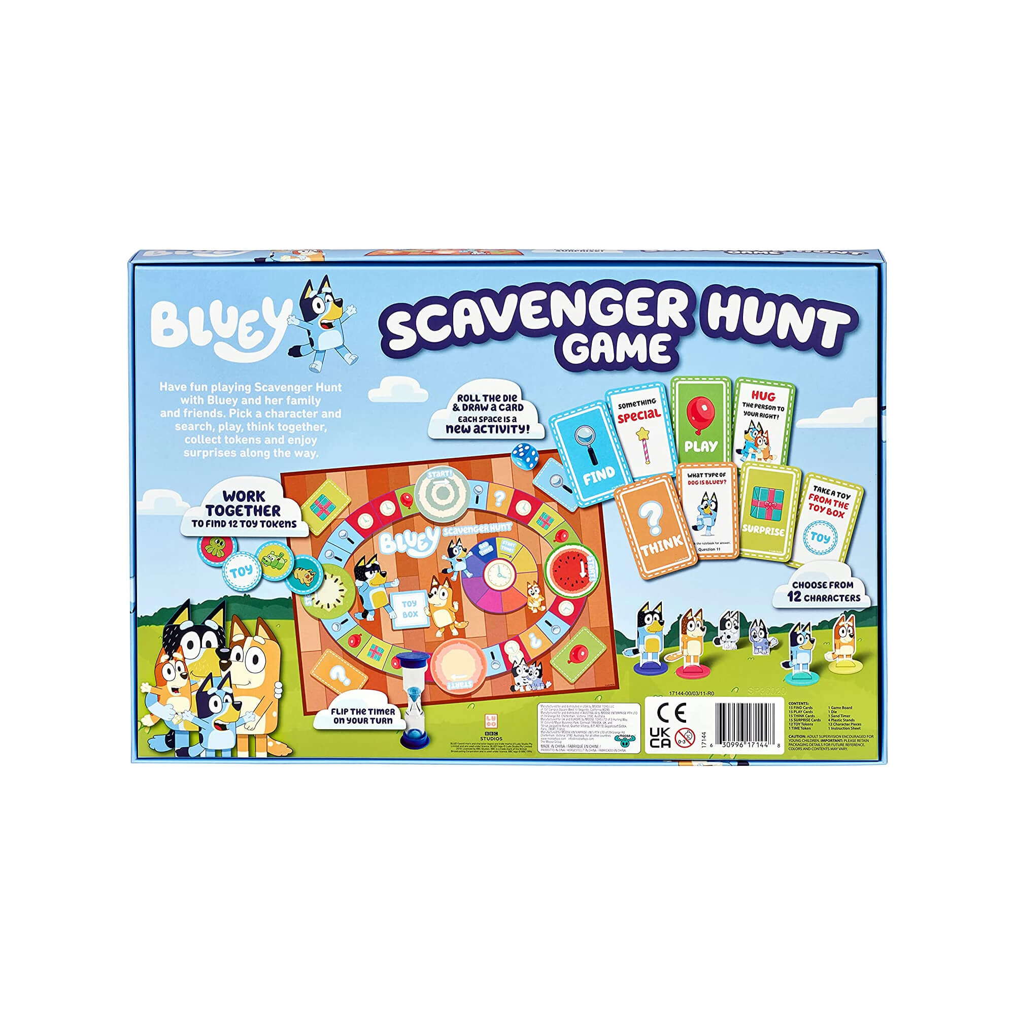 Bluey Scavenger Hunt Game Camp